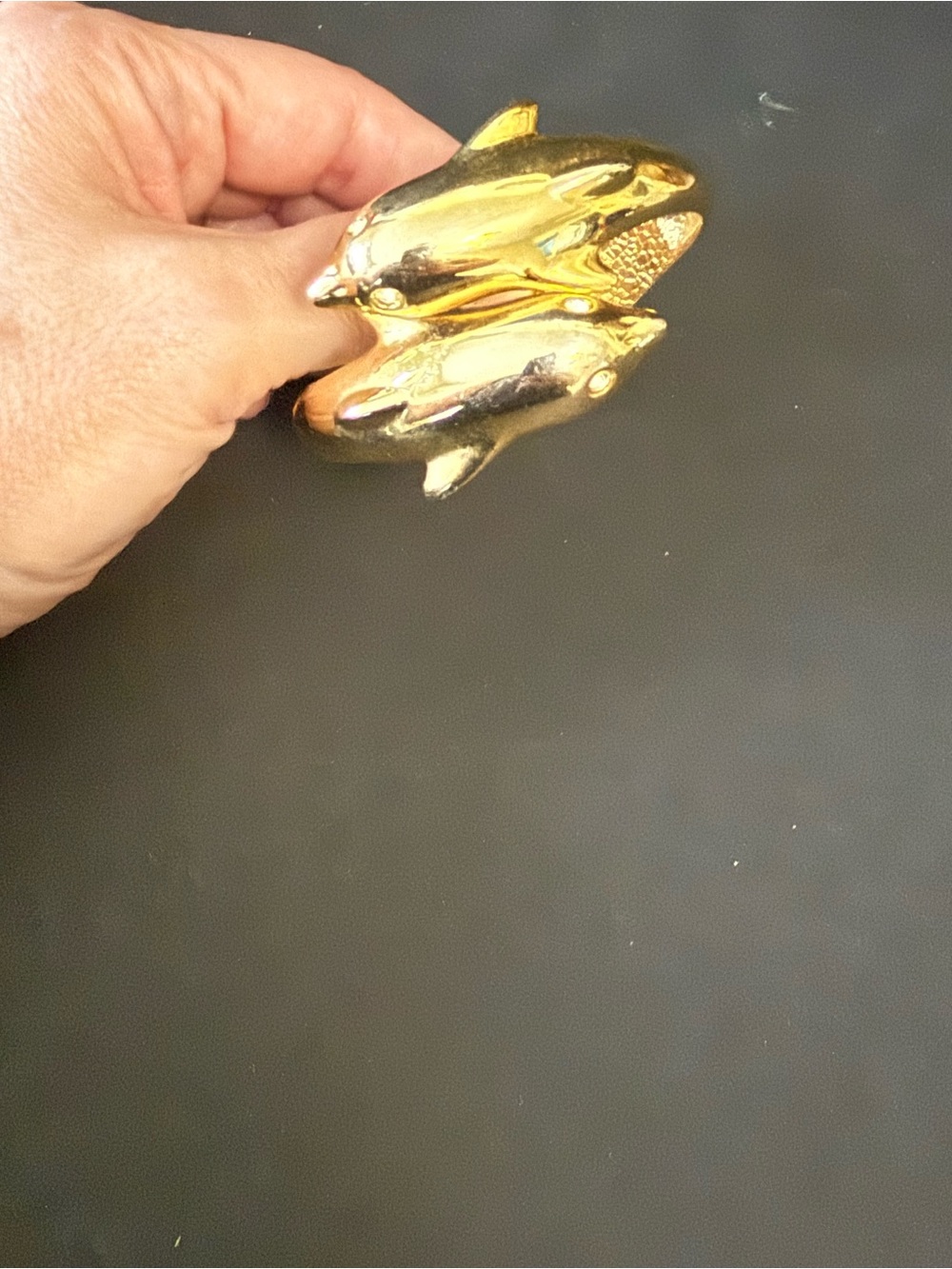 Gold Dolphin Wrap Bracelet - Picture 5 of 9